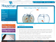 Tablet Screenshot of housemanwaterhygiene.com